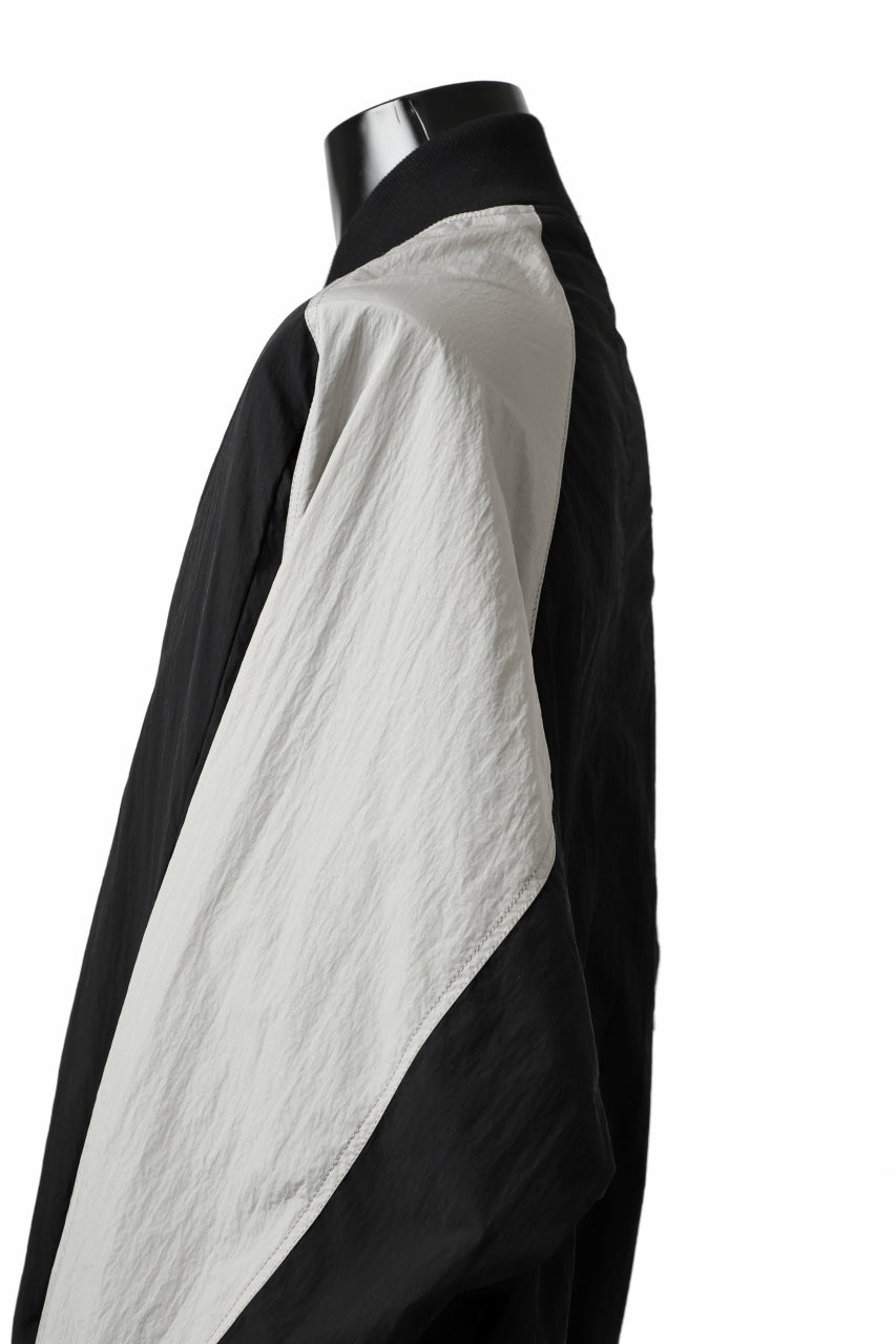 画像をギャラリービューアに読み込む, A.F ARTEFACT LIGHTWEIGHT BOMBER-JACKET (BLACK x L.GREY)