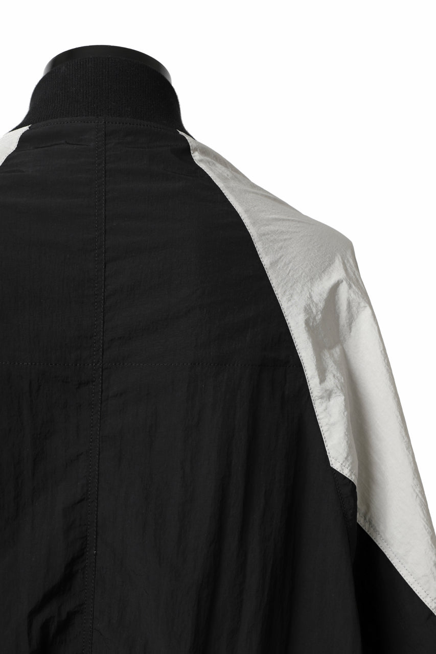 画像をギャラリービューアに読み込む, A.F ARTEFACT LIGHTWEIGHT BOMBER-JACKET (BLACK x L.GREY)
