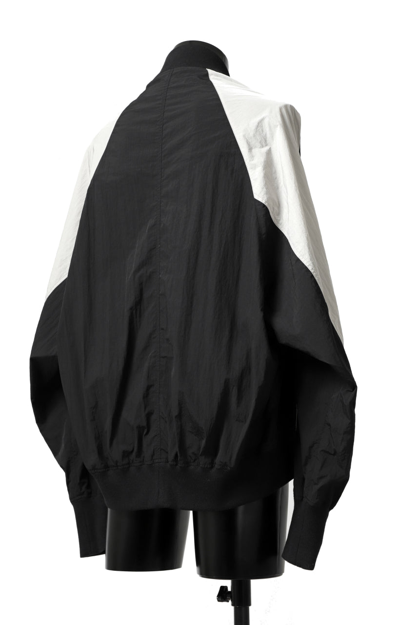 画像をギャラリービューアに読み込む, A.F ARTEFACT LIGHTWEIGHT BOMBER-JACKET (BLACK x L.GREY)