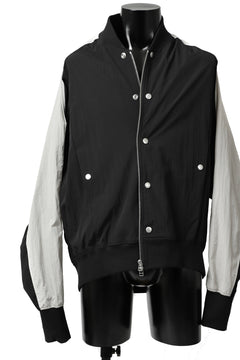 画像をギャラリービューアに読み込む, A.F ARTEFACT LIGHTWEIGHT BOMBER-JACKET (BLACK x L.GREY)