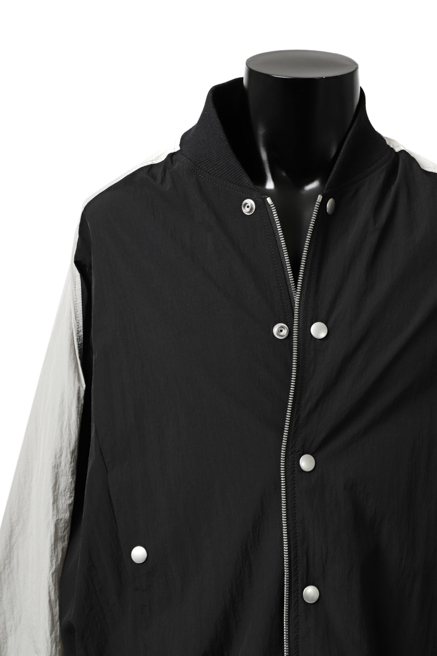 画像をギャラリービューアに読み込む, A.F ARTEFACT LIGHTWEIGHT BOMBER-JACKET (BLACK x L.GREY)