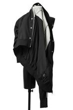 画像をギャラリービューアに読み込む, A.F ARTEFACT LIGHTWEIGHT BOMBER-JACKET (BLACK x L.GREY)