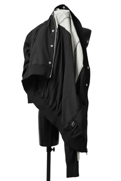画像をギャラリービューアに読み込む, A.F ARTEFACT LIGHTWEIGHT BOMBER-JACKET (BLACK x L.GREY)