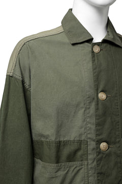 画像をギャラリービューアに読み込む, CHANGES VINTAGE REMAKE COVER ALL JACKET / US ARMY SCHLAFCOVER (KHAKI)