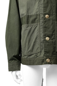画像をギャラリービューアに読み込む, CHANGES VINTAGE REMAKE COVER ALL JACKET / US ARMY SCHLAFCOVER (KHAKI)