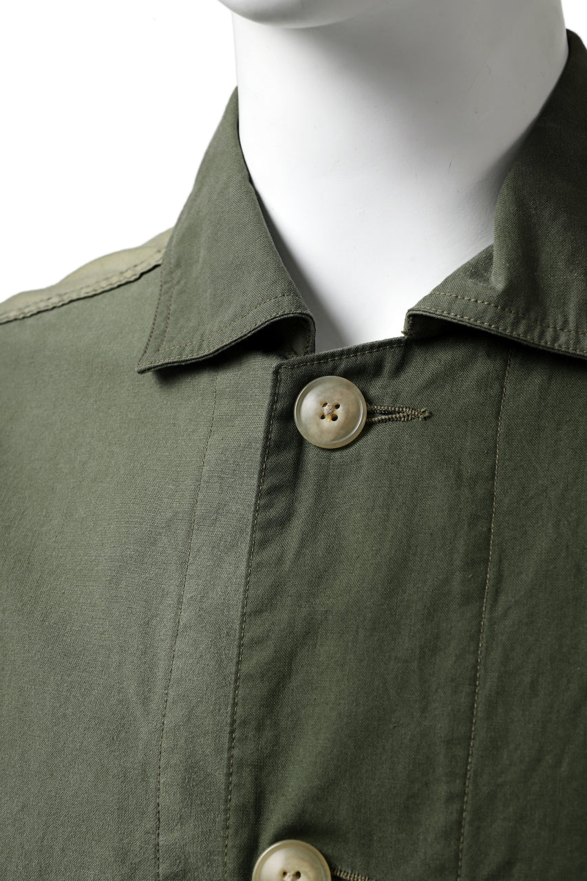 画像をギャラリービューアに読み込む, CHANGES VINTAGE REMAKE COVER ALL JACKET / US ARMY SCHLAFCOVER (KHAKI)
