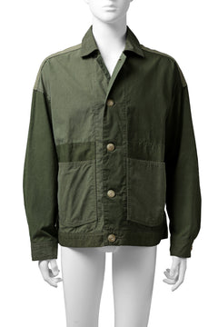 画像をギャラリービューアに読み込む, CHANGES VINTAGE REMAKE COVER ALL JACKET / US ARMY SCHLAFCOVER (KHAKI)