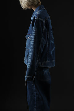 画像をギャラリービューアに読み込む, mastermind JAPAN TYPE-1st TRUCKER JACKET / 2WAY STRETCH DENIM (INDIGO)