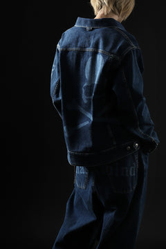 画像をギャラリービューアに読み込む, mastermind JAPAN TYPE-1st TRUCKER JACKET / 2WAY STRETCH DENIM (INDIGO)