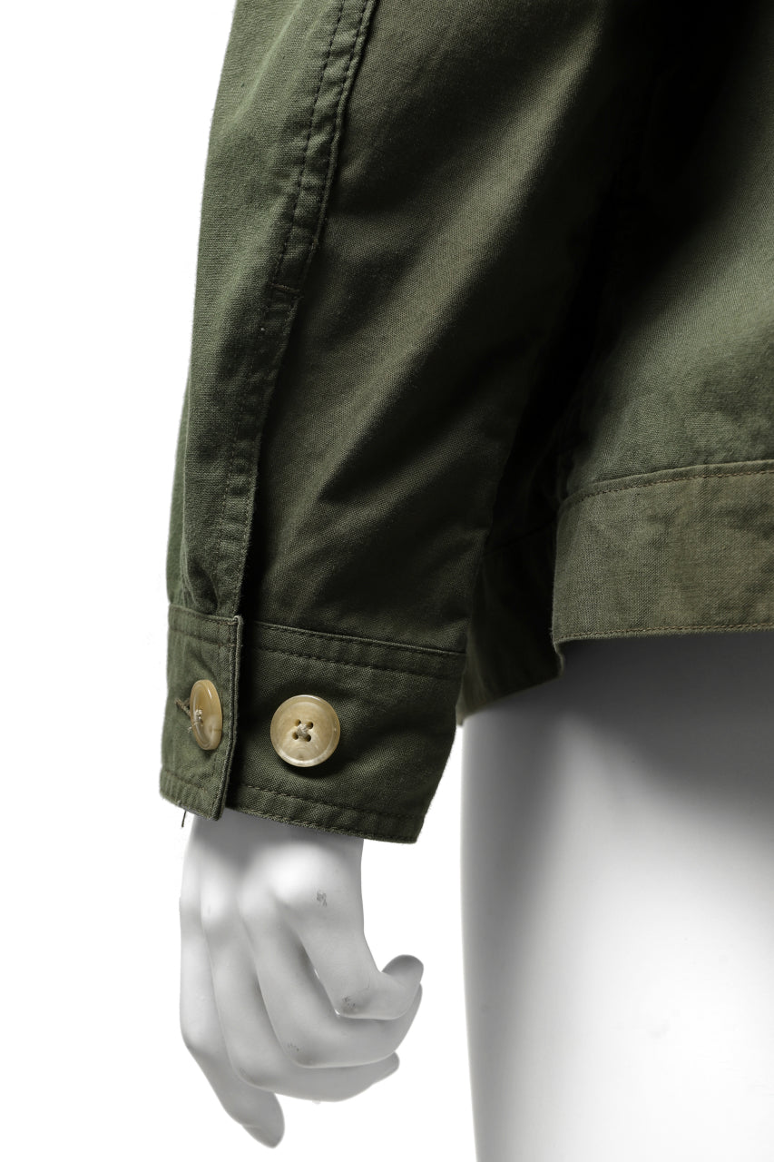 画像をギャラリービューアに読み込む, CHANGES VINTAGE REMAKE COVER ALL JACKET / US ARMY SCHLAFCOVER (KHAKI)