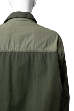 画像をギャラリービューアに読み込む, CHANGES VINTAGE REMAKE COVER ALL JACKET / US ARMY SCHLAFCOVER (KHAKI)