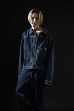 画像をギャラリービューアに読み込む, mastermind JAPAN TYPE-1st TRUCKER JACKET / 2WAY STRETCH DENIM (INDIGO)