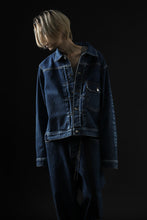 画像をギャラリービューアに読み込む, mastermind JAPAN TYPE-1st TRUCKER JACKET / 2WAY STRETCH DENIM (INDIGO)