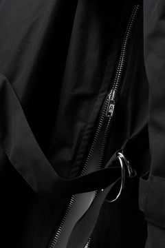 画像をギャラリービューアに読み込む, KLASICA WATER FALL MODS COAT / Ventile® UK L24 (BLACK)