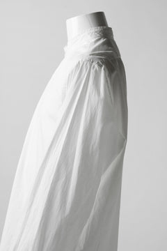 画像をギャラリービューアに読み込む, KLASICA SH-021 VINTAGE PATTERN SHIRT / WASHABLE BROAD (WHITE)