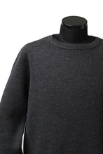 Load image into Gallery viewer, sus-sous fisherman boat neck sweater / W100 7G Full (DUST)