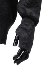 Load image into Gallery viewer, sus-sous fisherman boat neck sweater / W100 7G Full (DUST)