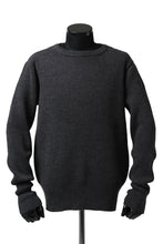Load image into Gallery viewer, sus-sous fisherman boat neck sweater / W100 7G Full (DUST)
