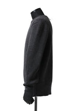 Load image into Gallery viewer, sus-sous fisherman boat neck sweater / W100 7G Full (DUST)