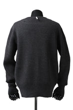 Load image into Gallery viewer, sus-sous fisherman boat neck sweater / W100 7G Full (DUST)