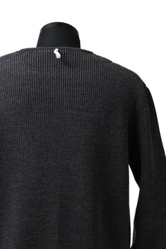 Load image into Gallery viewer, sus-sous fisherman boat neck sweater / W100 7G Full (DUST)