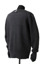 Load image into Gallery viewer, sus-sous fisherman boat neck sweater / W100 7G Full (DUST)