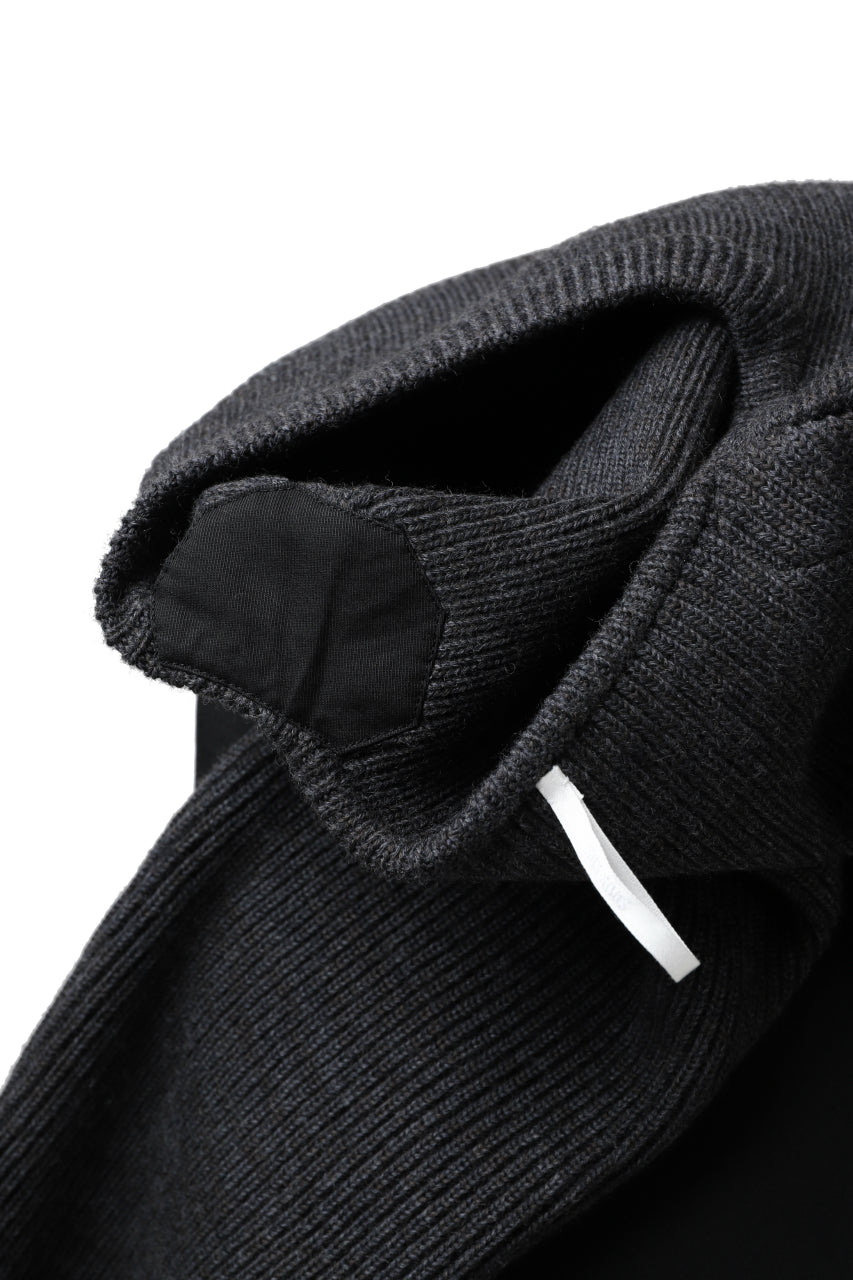 Load image into Gallery viewer, sus-sous fisherman boat neck sweater / W100 7G Full (DUST)