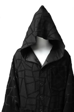 画像をギャラリービューアに読み込む, SOSNOVSKA TANGLED LINED JACKET (BLACK)