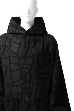 画像をギャラリービューアに読み込む, SOSNOVSKA TANGLED LINED JACKET (BLACK)