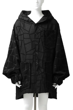 画像をギャラリービューアに読み込む, SOSNOVSKA TANGLED LINED JACKET (BLACK)