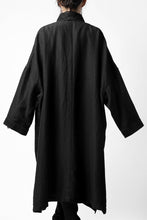 画像をギャラリービューアに読み込む, KLASICA CT30-REX BIG RECTANGLE COAT / SERGE WOOL&RAMIE (IRON)