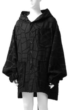 画像をギャラリービューアに読み込む, SOSNOVSKA TANGLED LINED JACKET (BLACK)