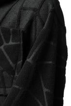 画像をギャラリービューアに読み込む, SOSNOVSKA TANGLED LINED JACKET (BLACK)
