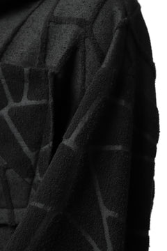 画像をギャラリービューアに読み込む, SOSNOVSKA TANGLED LINED JACKET (BLACK)
