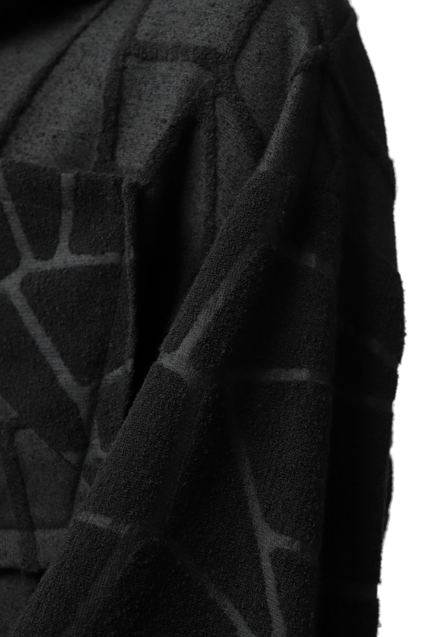 画像をギャラリービューアに読み込む, SOSNOVSKA TANGLED LINED JACKET (BLACK)