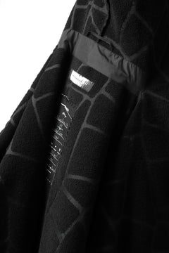 画像をギャラリービューアに読み込む, SOSNOVSKA TANGLED LINED JACKET (BLACK)