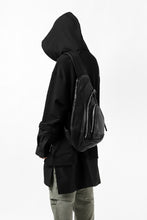 Load image into Gallery viewer, ISAMU KATAYAMA BACKLASH ONE SHOULDER BAG / Italy Shoulder Object Dyed (BLACK)