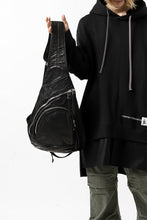 Load image into Gallery viewer, ISAMU KATAYAMA BACKLASH ONE SHOULDER BAG / Italy Shoulder Object Dyed (BLACK)