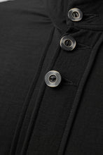 画像をギャラリービューアに読み込む, SOSNOVSKA FLYING DOWN SHIRT COAT (BLACK)