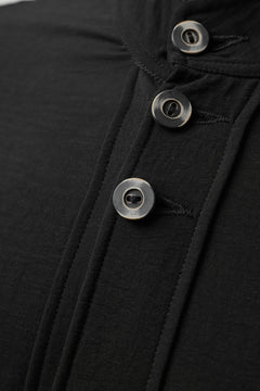 画像をギャラリービューアに読み込む, SOSNOVSKA FLYING DOWN SHIRT COAT (BLACK)