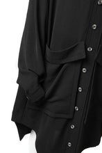 画像をギャラリービューアに読み込む, SOSNOVSKA FLYING DOWN SHIRT COAT (BLACK)