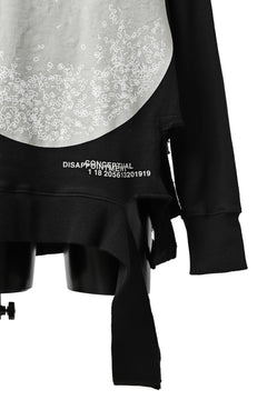 Load image into Gallery viewer, A.F ARTEFACT GRUNGE SWEATER TOPS / PRINTED (BLACK)