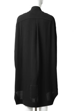画像をギャラリービューアに読み込む, SOSNOVSKA FLYING DOWN SHIRT COAT (BLACK)