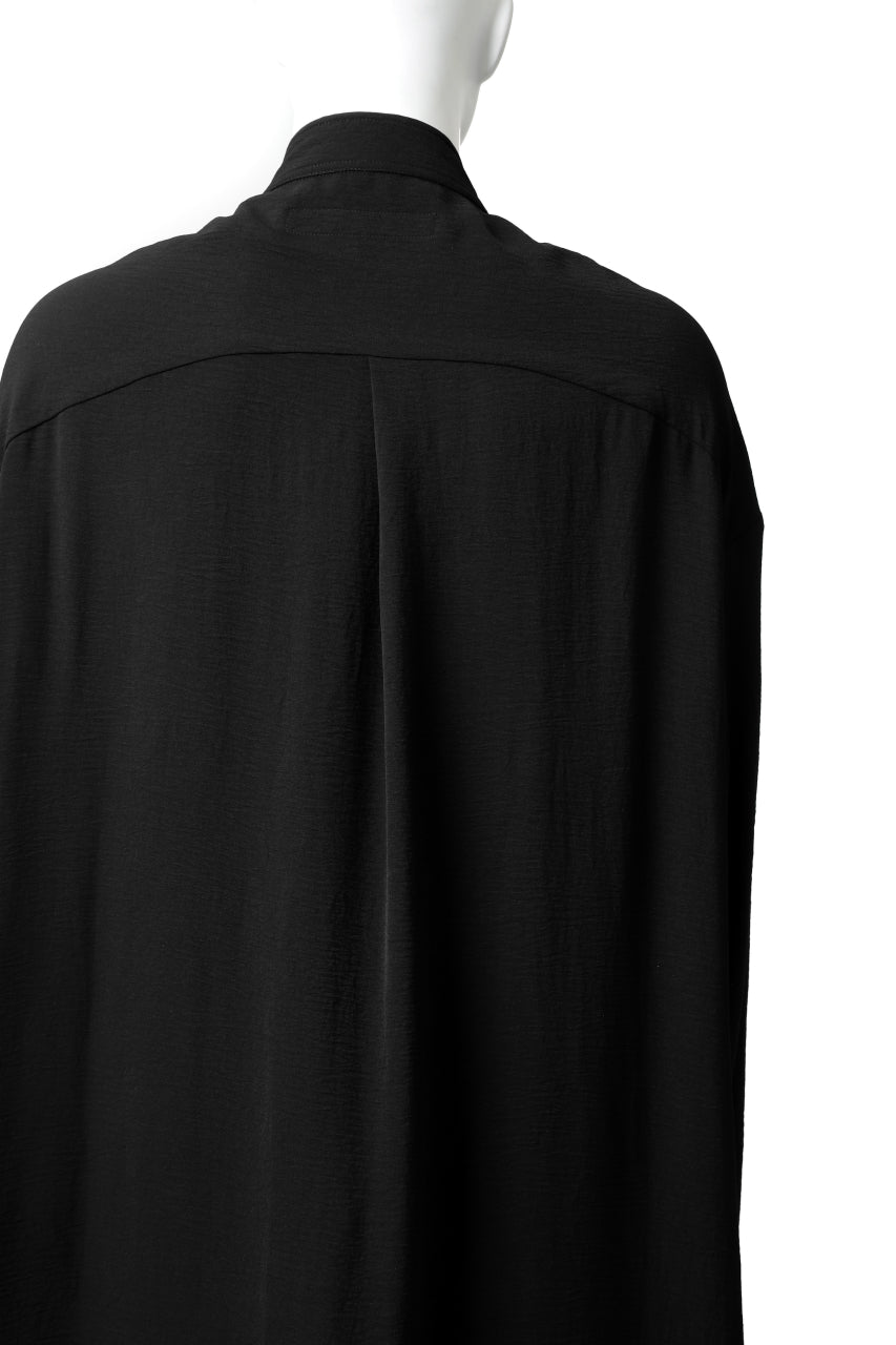画像をギャラリービューアに読み込む, SOSNOVSKA FLYING DOWN SHIRT COAT (BLACK)