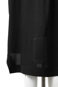 画像をギャラリービューアに読み込む, SOSNOVSKA FLYING DOWN SHIRT COAT (BLACK)