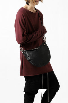 Load image into Gallery viewer, ISAMU KATAYAMA BACKLASH 2WAY BAM FLAP BAG / ITALY SHOULDER OBJECT DYED (BLACK)