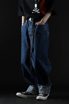 画像をギャラリービューアに読み込む, mastermind JAPAN LOOSEYFIT JEANS / 2WAY STRETCH DENIM (INDIGO)
