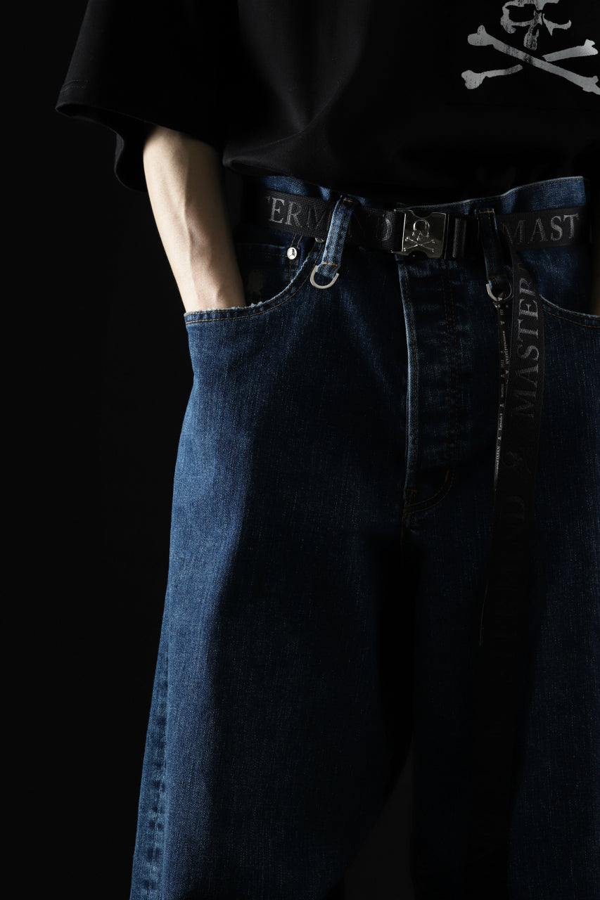 画像をギャラリービューアに読み込む, mastermind JAPAN LOOSEYFIT JEANS / 2WAY STRETCH DENIM (INDIGO)