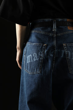 画像をギャラリービューアに読み込む, mastermind JAPAN LOOSEYFIT JEANS / 2WAY STRETCH DENIM (INDIGO)