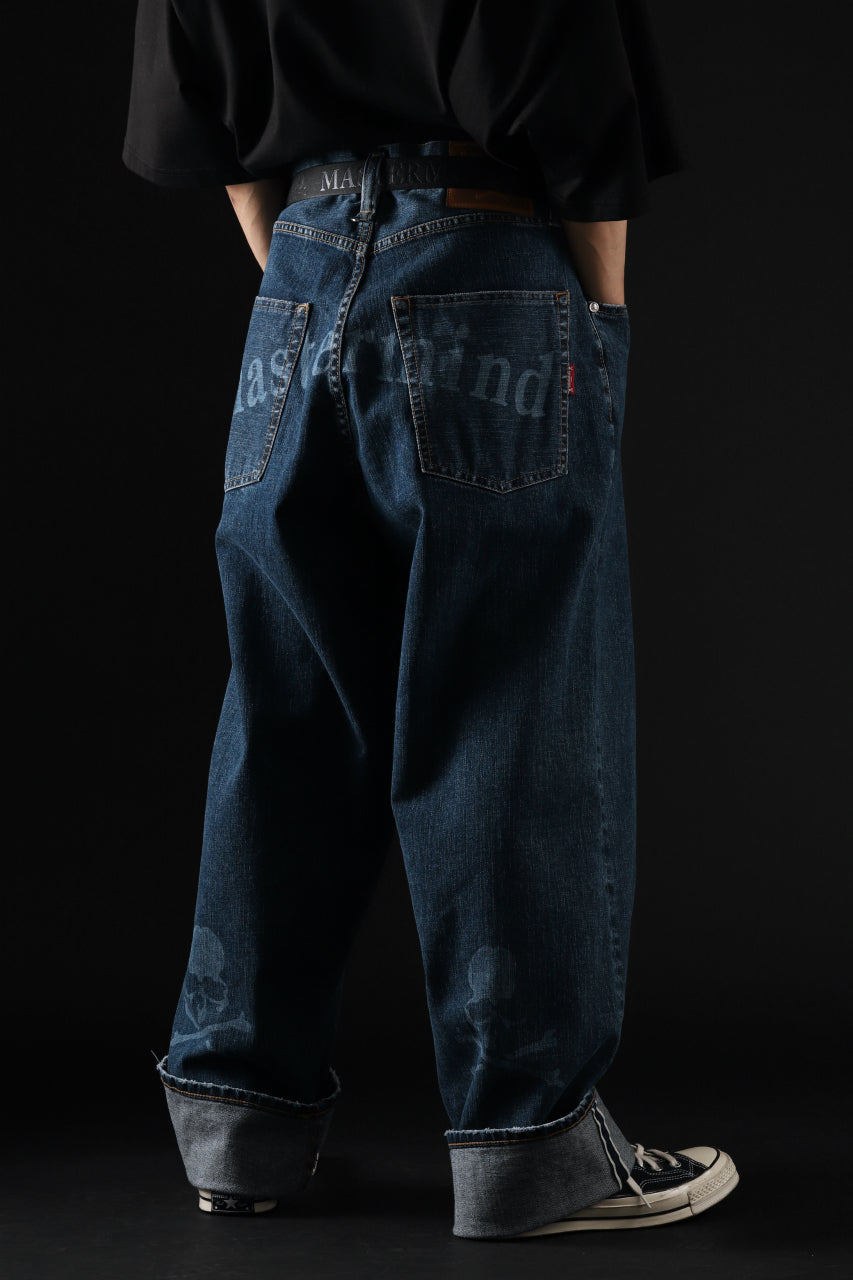 画像をギャラリービューアに読み込む, mastermind JAPAN LOOSEYFIT JEANS / 2WAY STRETCH DENIM (INDIGO)
